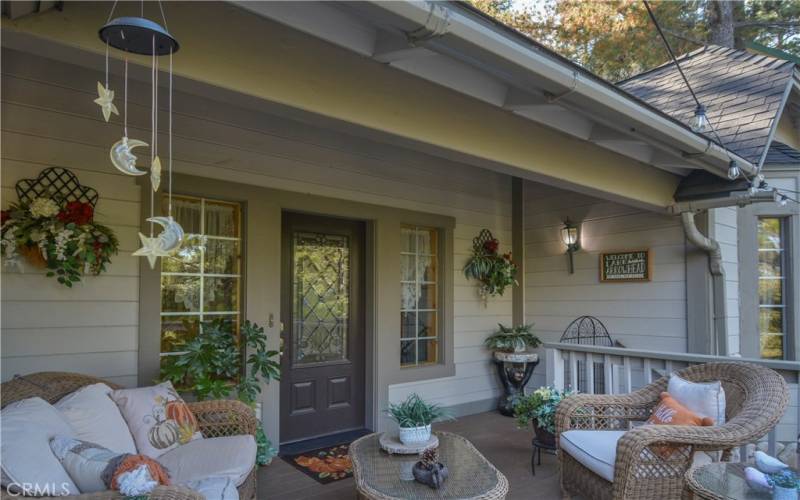 Front Door and Front Porch