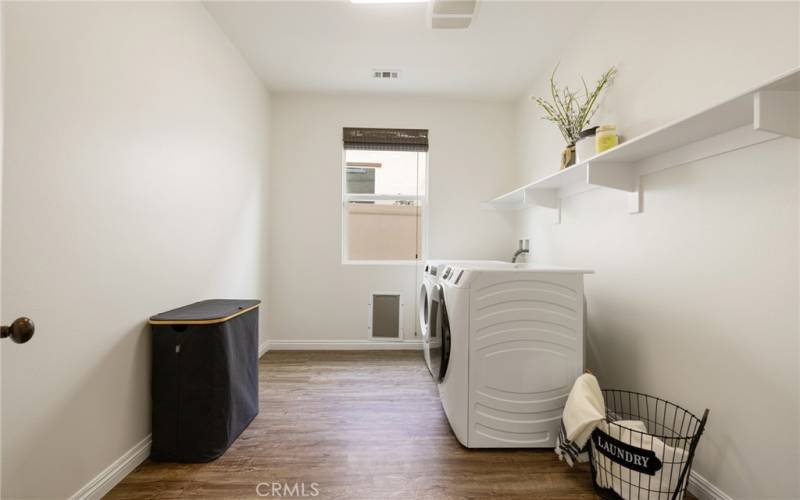 Main floor laundry room