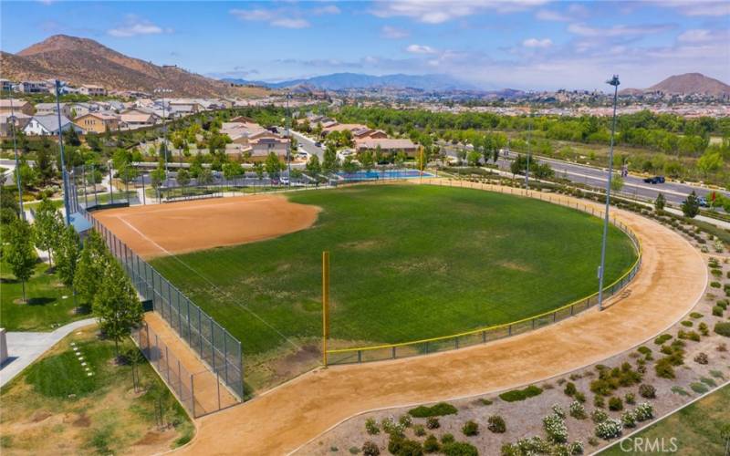 Baseball fields