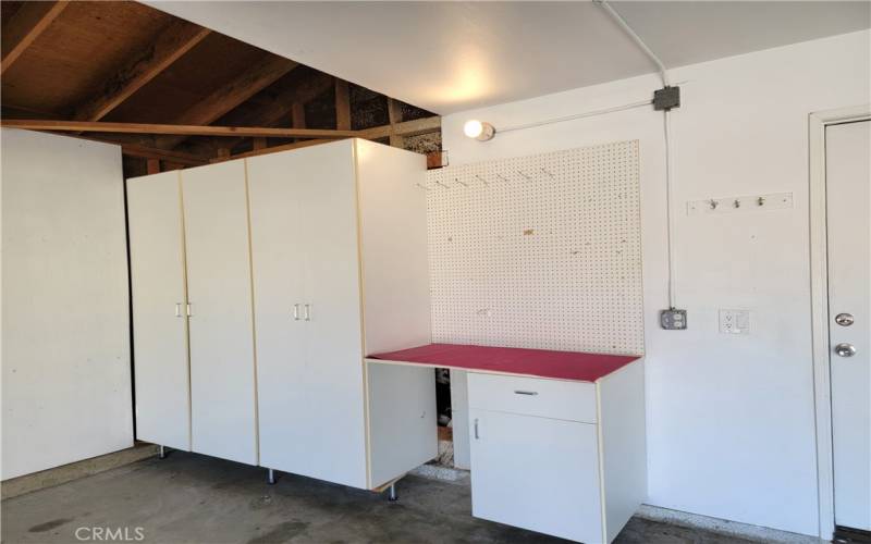 Built-in Shelves in the 3-Car Garage