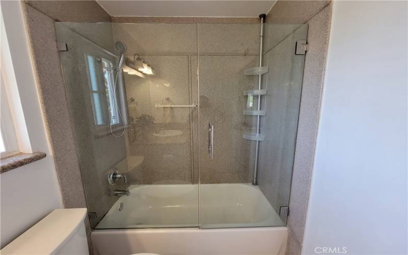 Shower with Bathtub