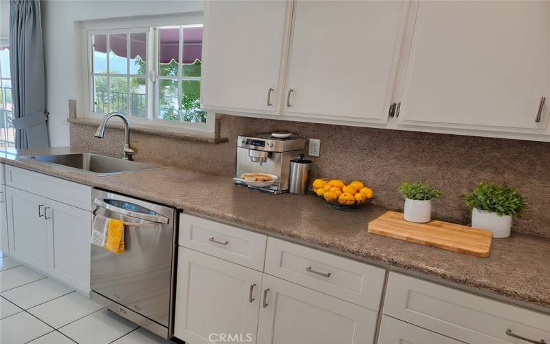 Kitchen with Granite Counter