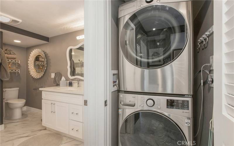 Stackable Laundry Closet