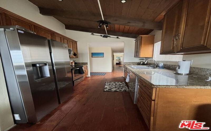 remodeled kitchen with new appliances