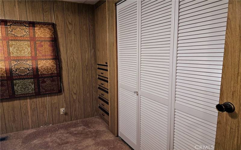 bedroom 2 closet