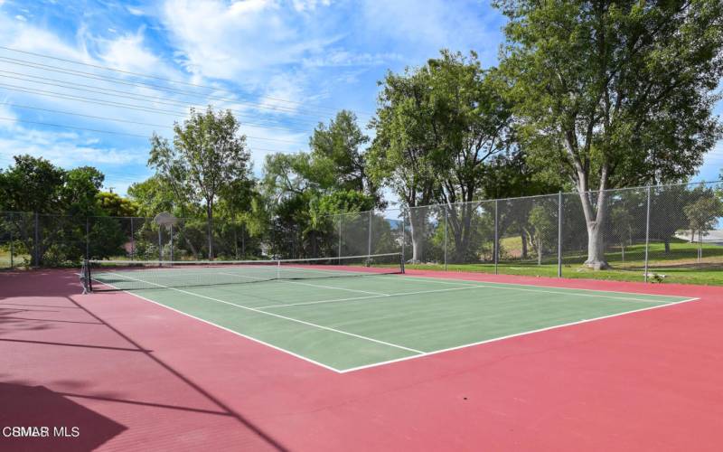 Tennis courts