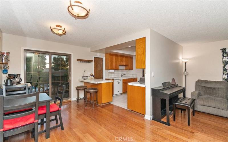 Dining room, kitchen, Living room on 2nd floor