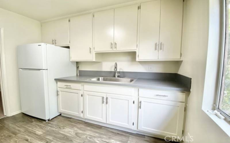 Kitchen with Refrigerator