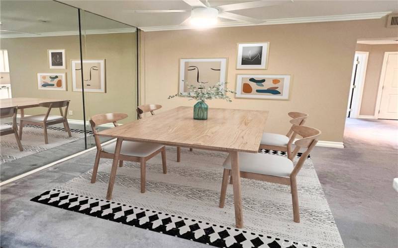 Dining room- virtually​​‌​​​​‌​​‌‌​​‌​​​‌‌​​​‌​​‌‌​​‌‌​​‌‌​​​​ staged.