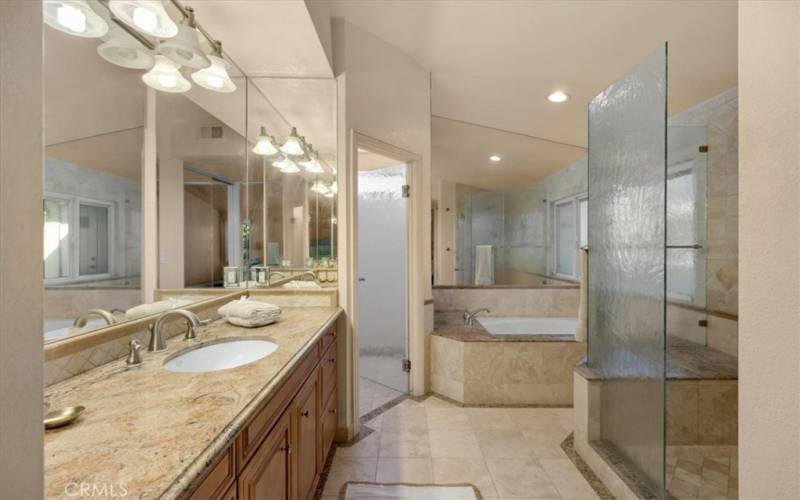 Master bathroom