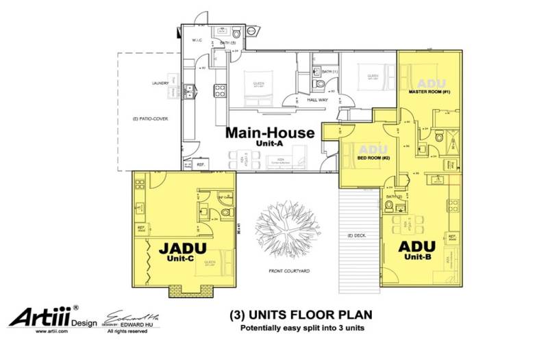 ADU, JADU floor plan