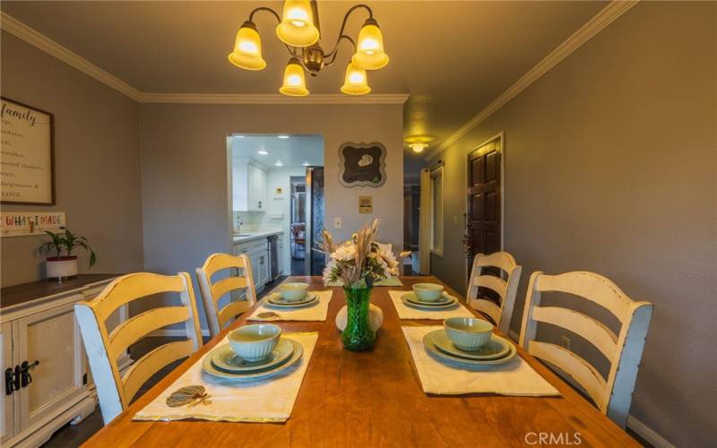 Large Dining Room for entertaining