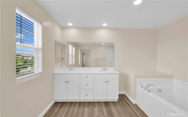 Master bathroom