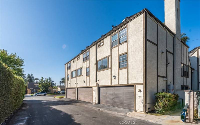 2 Car attached garage for this unit