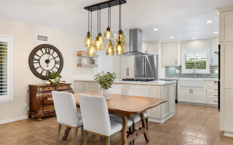 Dining Room and Kitchen