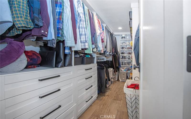 Primary Walk-in Closet