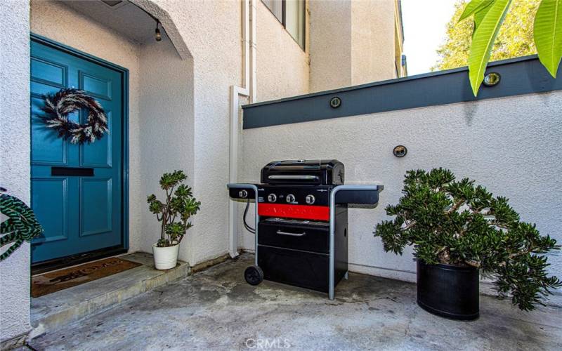 Patio & Front Door