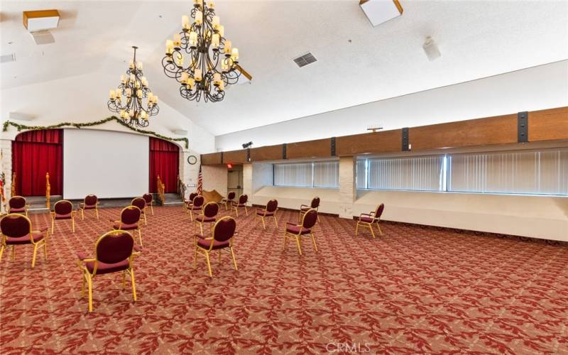 Theater and events room