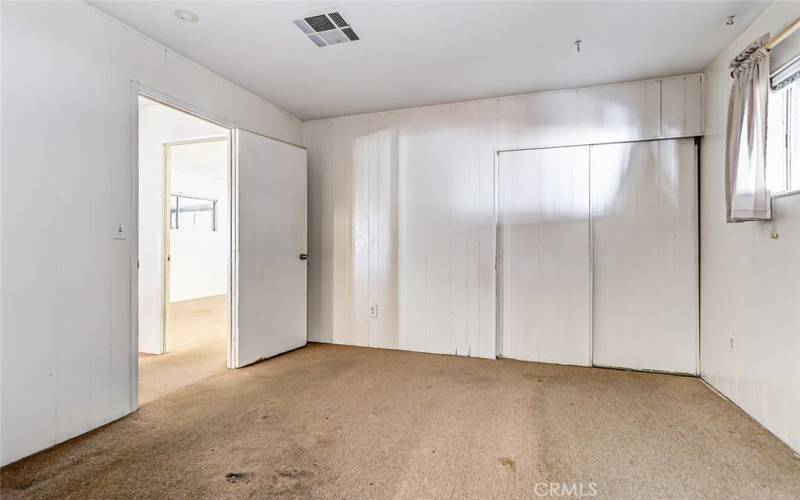 second bedroom connected to bathroom