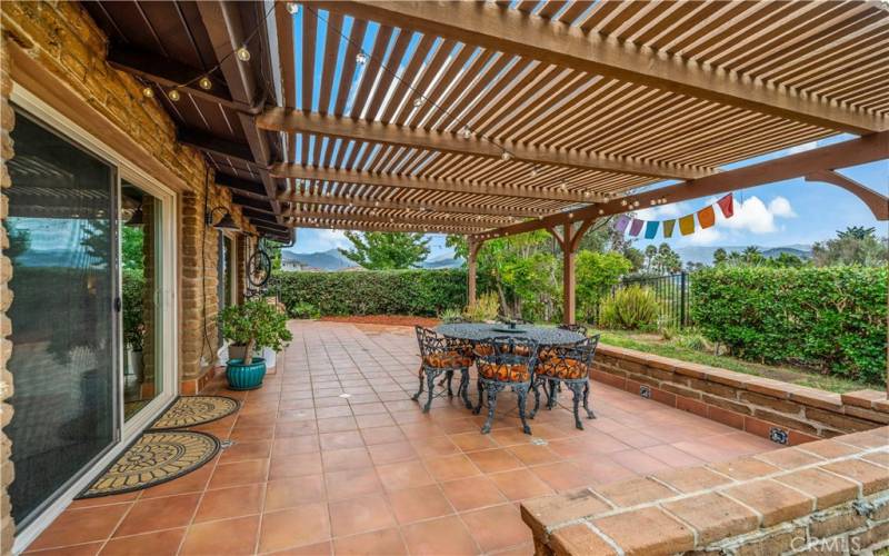 Ultra private yard with mountain views