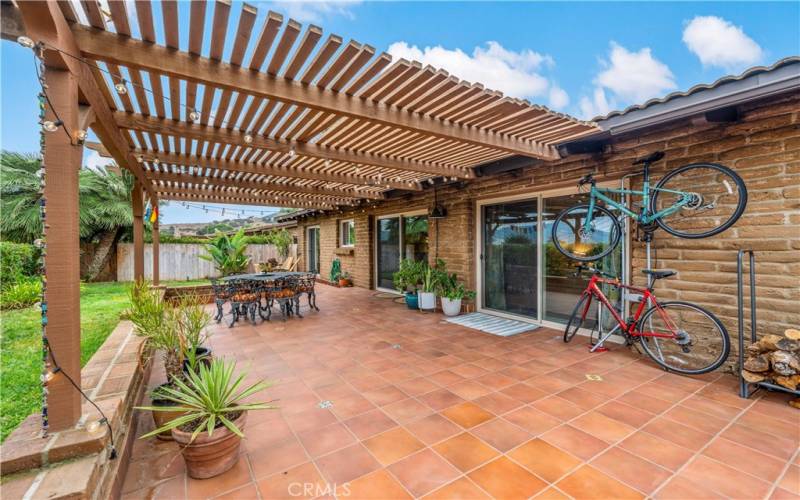 Ultra private yard with mountain views