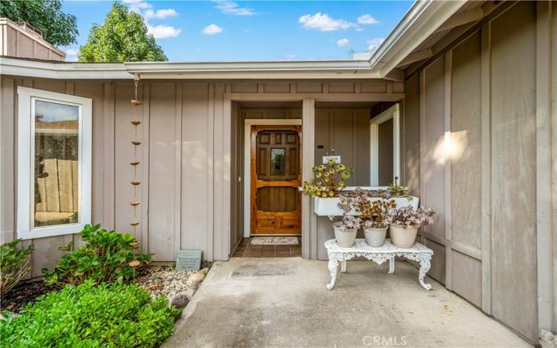 Private porch