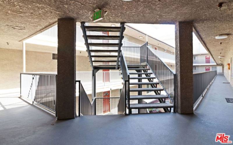 Interior Building Staircase