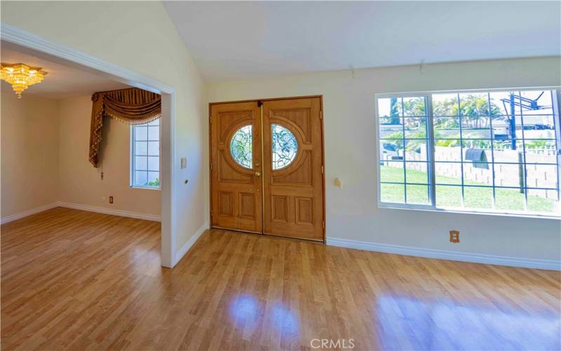 Entrance way formal living room