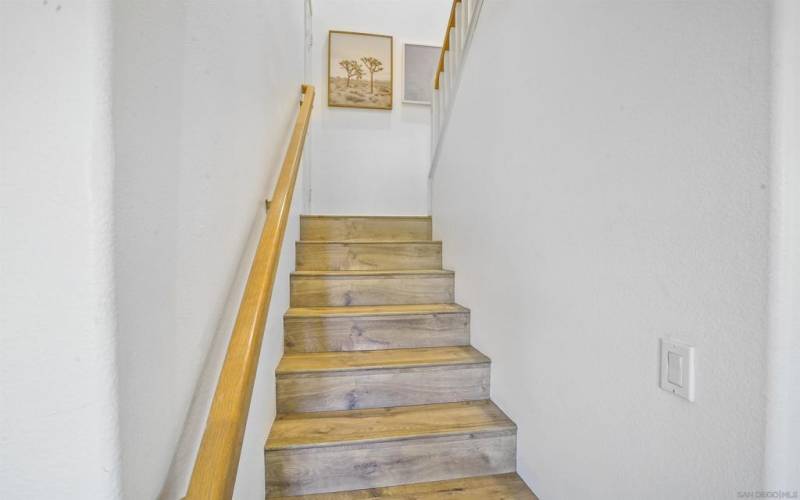 Stairs to Second Floor