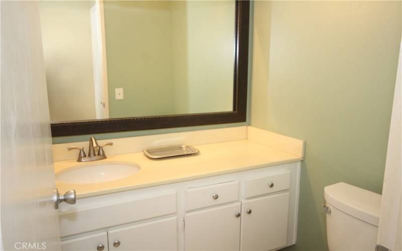 Downstairs guest bathroom