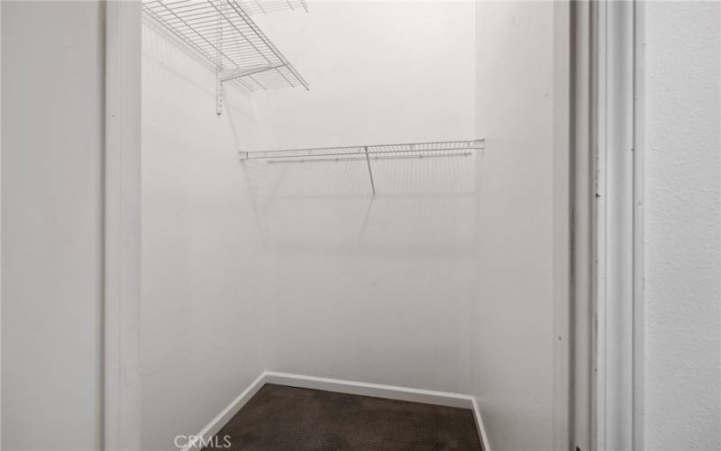 Walk-In Closet In 2nd Bedroom