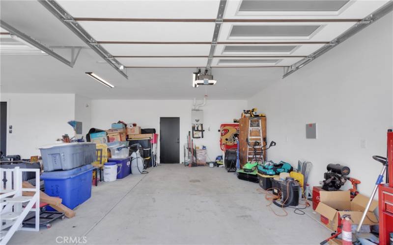 3 Car Garage with Epoxy Floor