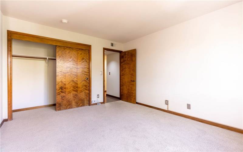 closet view of 2nd bedroom