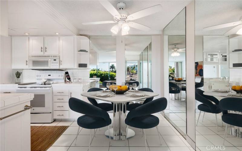 Dining Room Virtually Staged