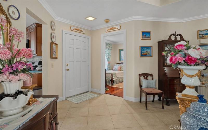 Entrance to downstairs bedroom