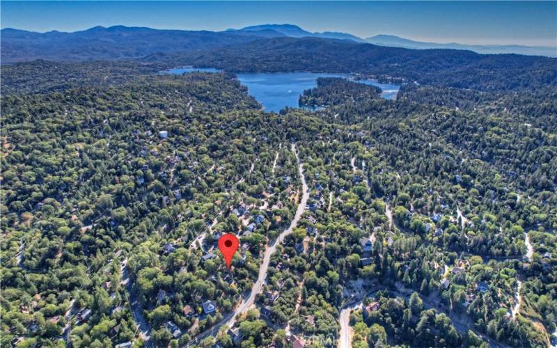 Proximity to Lake Arrowhead