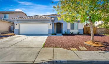 front of home and yard