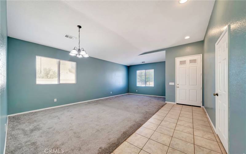 Formal Living Room and Entry