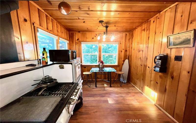 kitchen/dining area