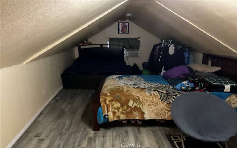 1st Unit - Attic as Bedroom