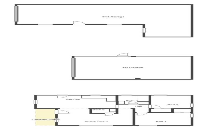 Here's the floor plan of all buildings from the virtual tour