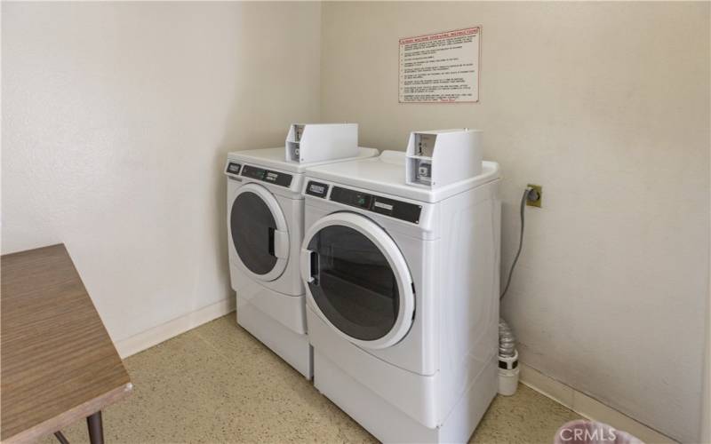 Laundry room across the hall