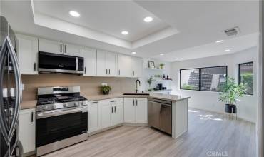 Remodeled kitchen