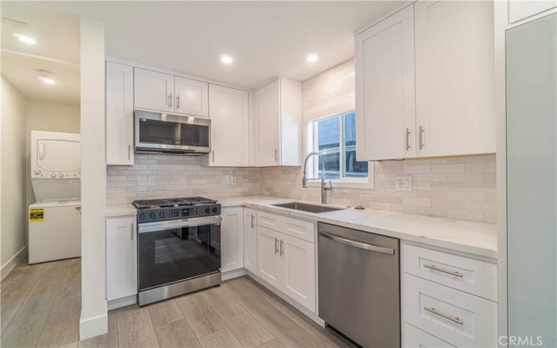 Newly remodeled kitchen