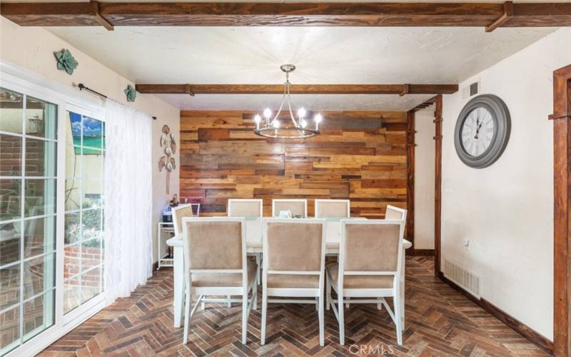 Dining Area Next to Kitchen