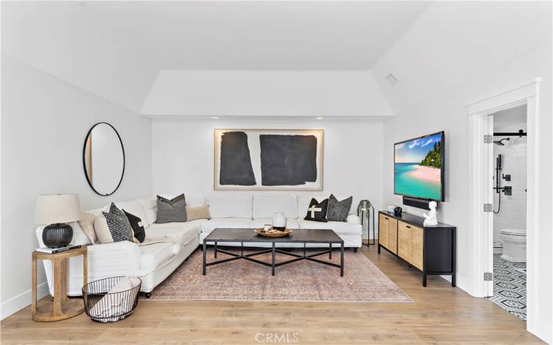 Upstairs loft/family room