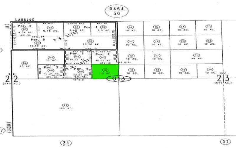 10 Acres of flat land