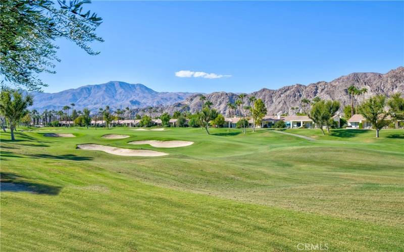 View of Palmer Course  and  Santa Rosa Montains