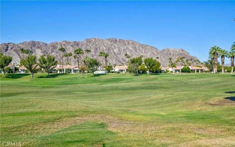 View of Palmer Course  and  Santa Rosa Montains