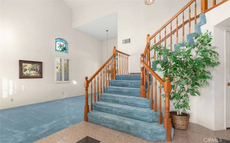 Stairway to Upstairs Living Area